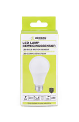 LED bulb E27 A60 9W + switch dimmable warm white
