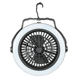 LED-Campinglampe und Ventilator