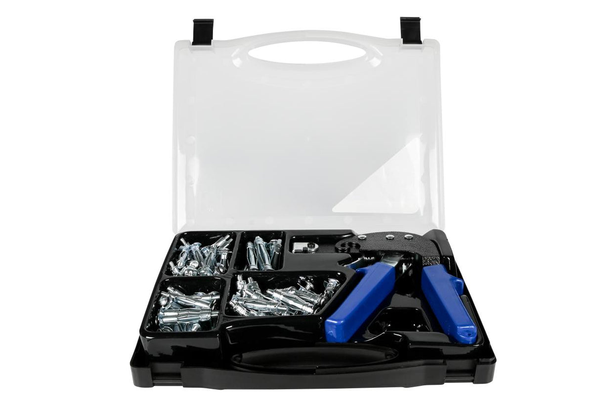 Hollow wall anchor set 72 pcs