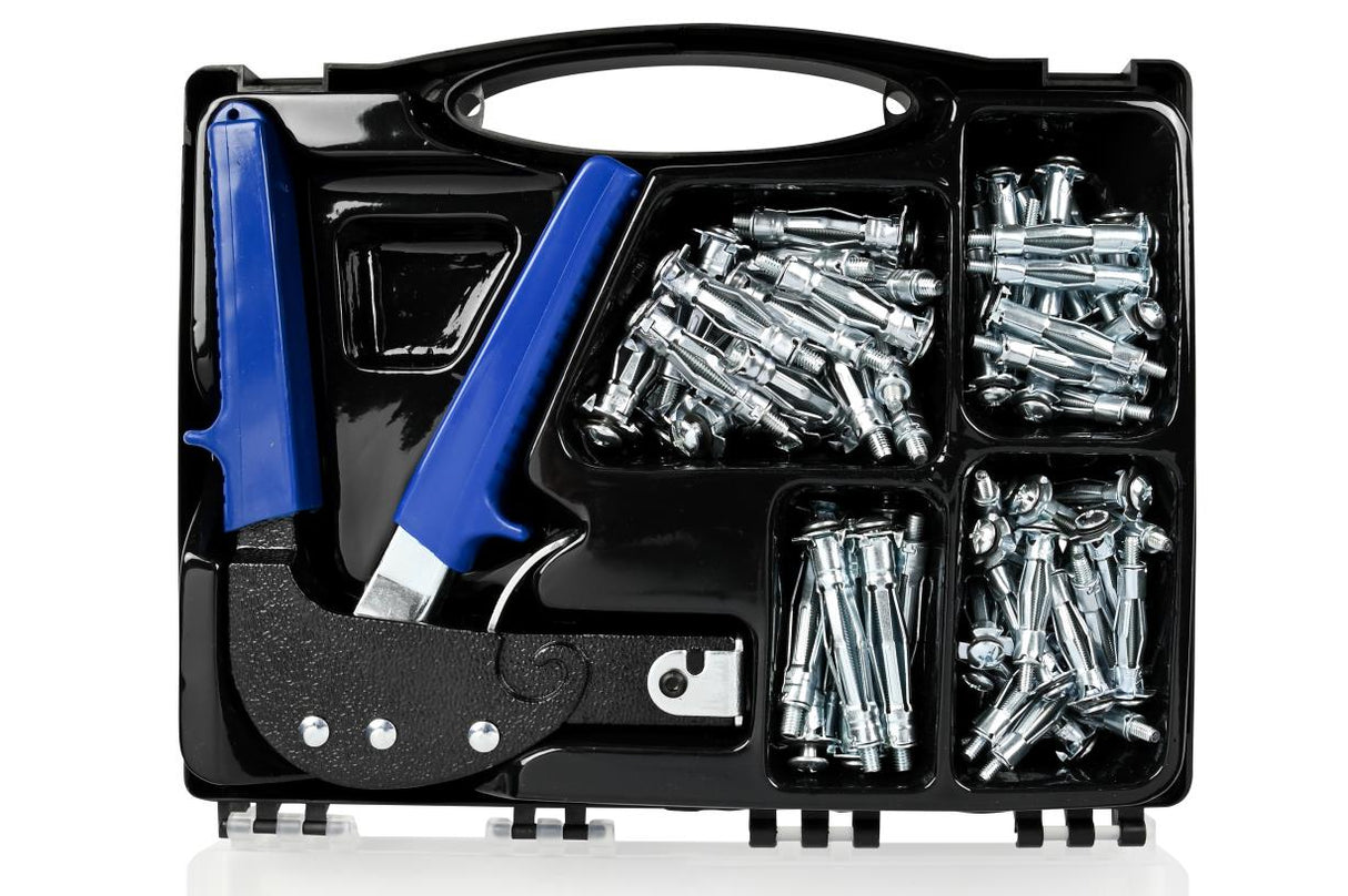 Hollow wall anchor set 72 pcs