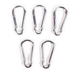 Carabiner hooks set 5 pcs 8 x 80 mm