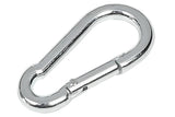 Carabiner hooks set 10 pcs 6 x 60 mm