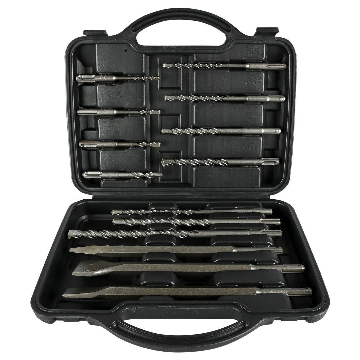 Drill set chisel + SDS 14 pcs