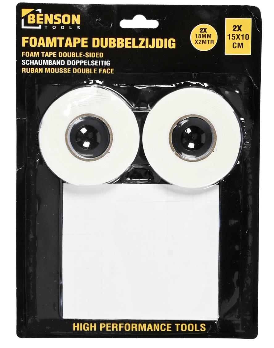 Foam tape set double-sided