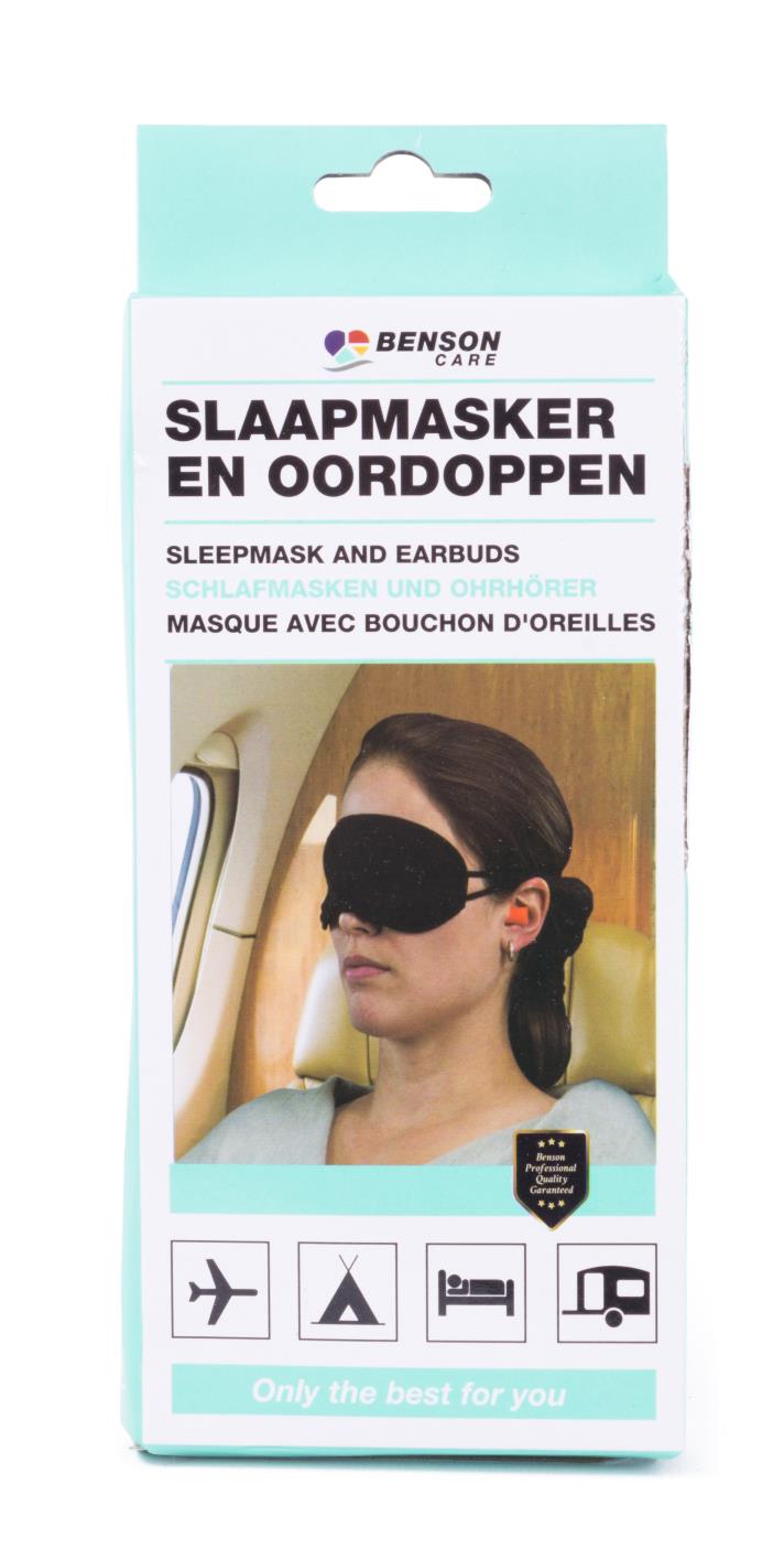 Set de voyage masque + bouchon d'oreilles