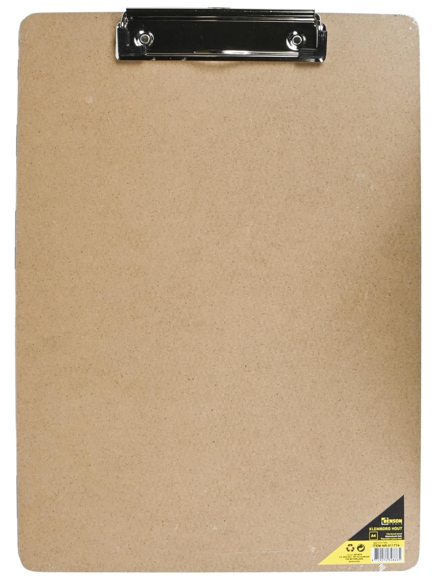 Clip board A4 wood