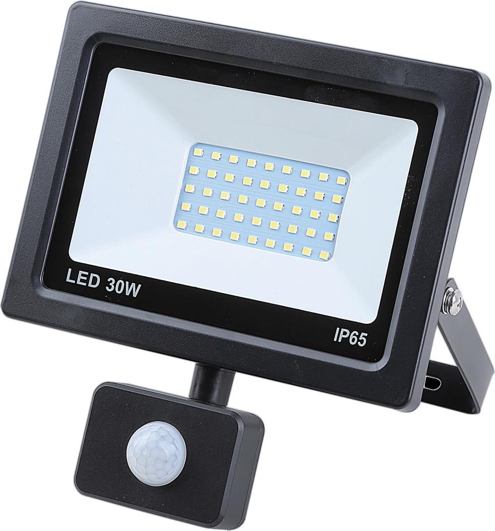 LED straler flat 30W SMD + sensor