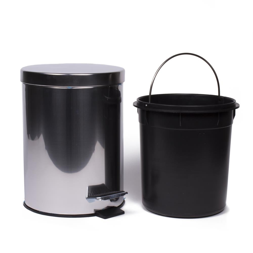 Abfalleimer 5 Ltr Edelstahl