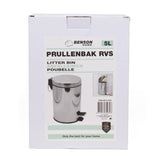 Abfalleimer 5 Ltr Edelstahl