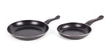 Frying pan set 2 pcs 20 + 25 cm steel