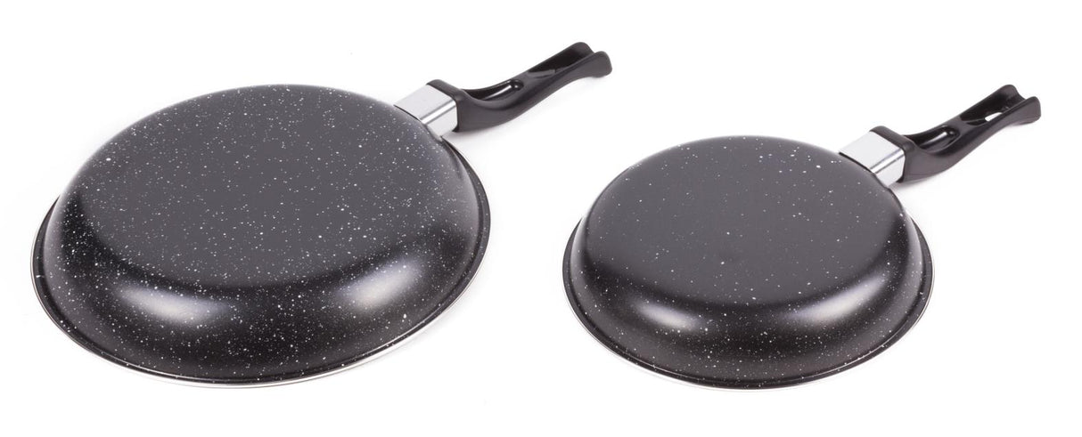 Frying pan set 2 pcs 20 + 25 cm steel