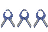Pince à ressort 35 mm 90 mm 3 pcs super blue