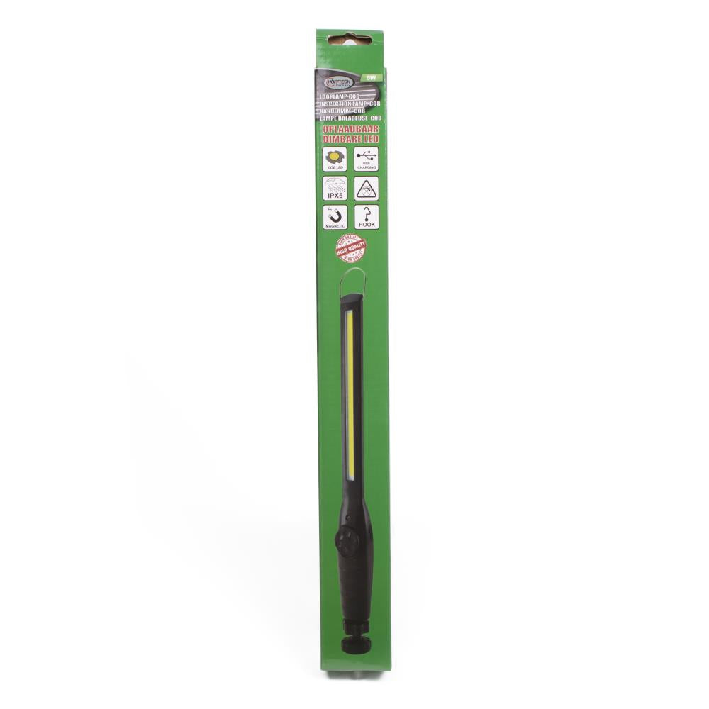 Handleuchte 5W COB + Dimmer aufladbar 2200 mAh