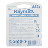 Raymax batterij AAA r03 4 dlg zink