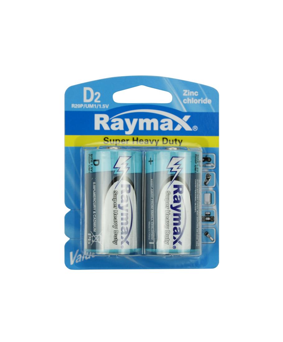 Raymax batterij d/r20p 2 dlg zink