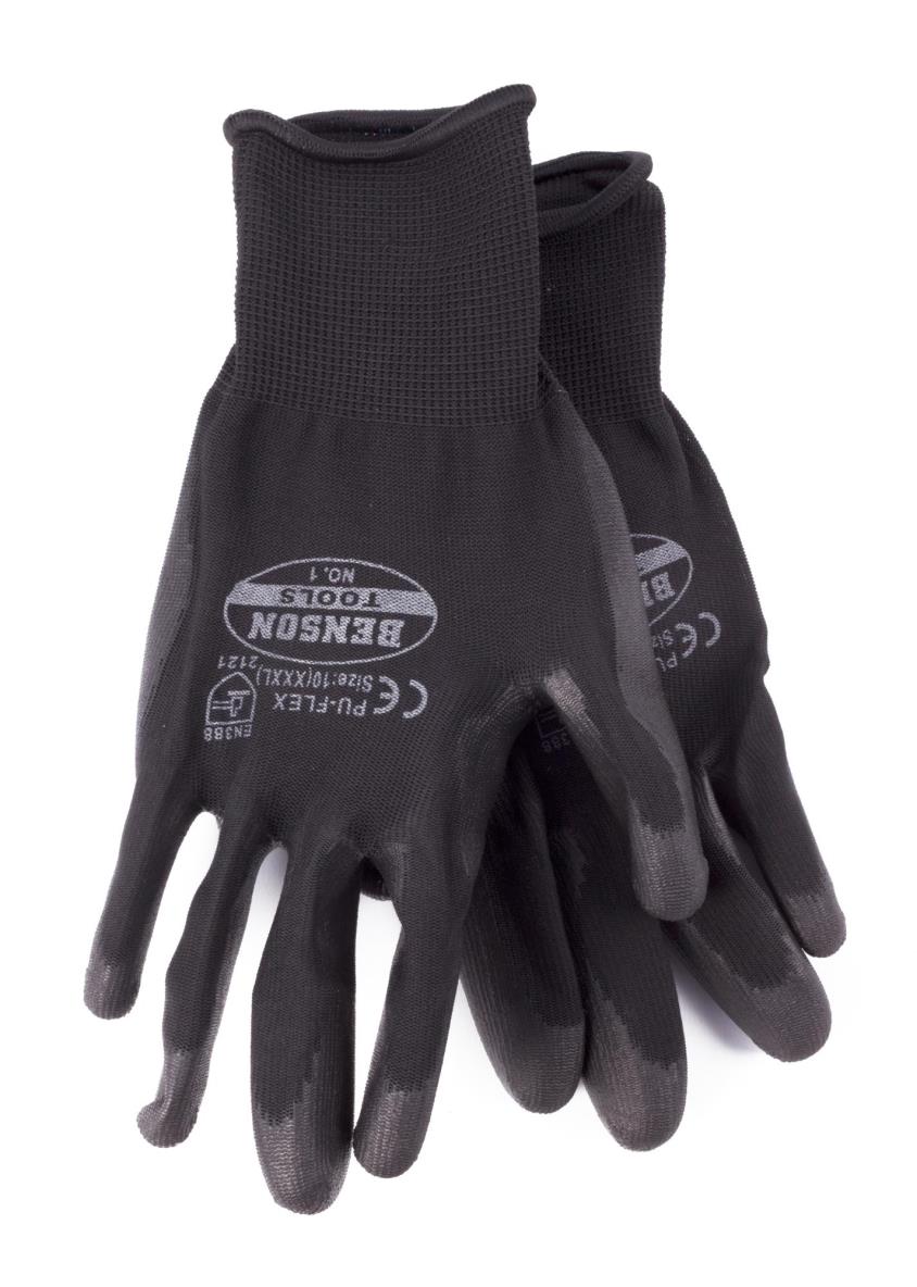 Gants de travail bleus écran tactile grandeur 10 (XL)