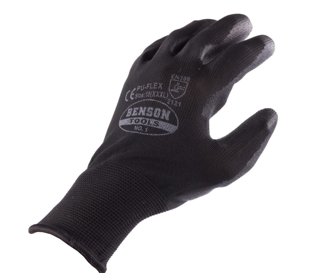 Gants de travail bleus écran tactile grandeur 10 (XL)