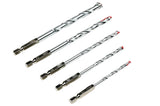 Boorset 5 dlg steen bit