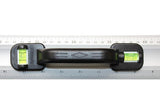 Lineal 60 cm Alu + Wasserwaage mit Griff