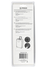 Suitcase label + padlock 4 pcs