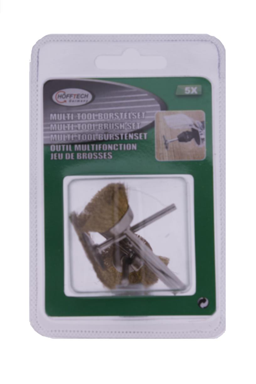 Multi-SchleiferDrahtbürsten-Set 5-tlg