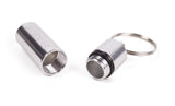 Boîte à pilules avec porte-clés 52 x ø 14 mm