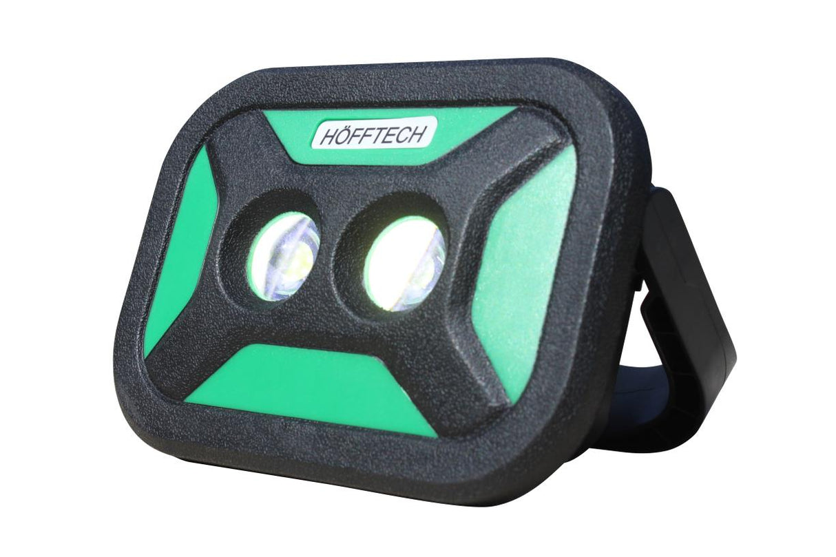 Lampe de chantier 10W COB rechargeable + power bank 3000 mAh