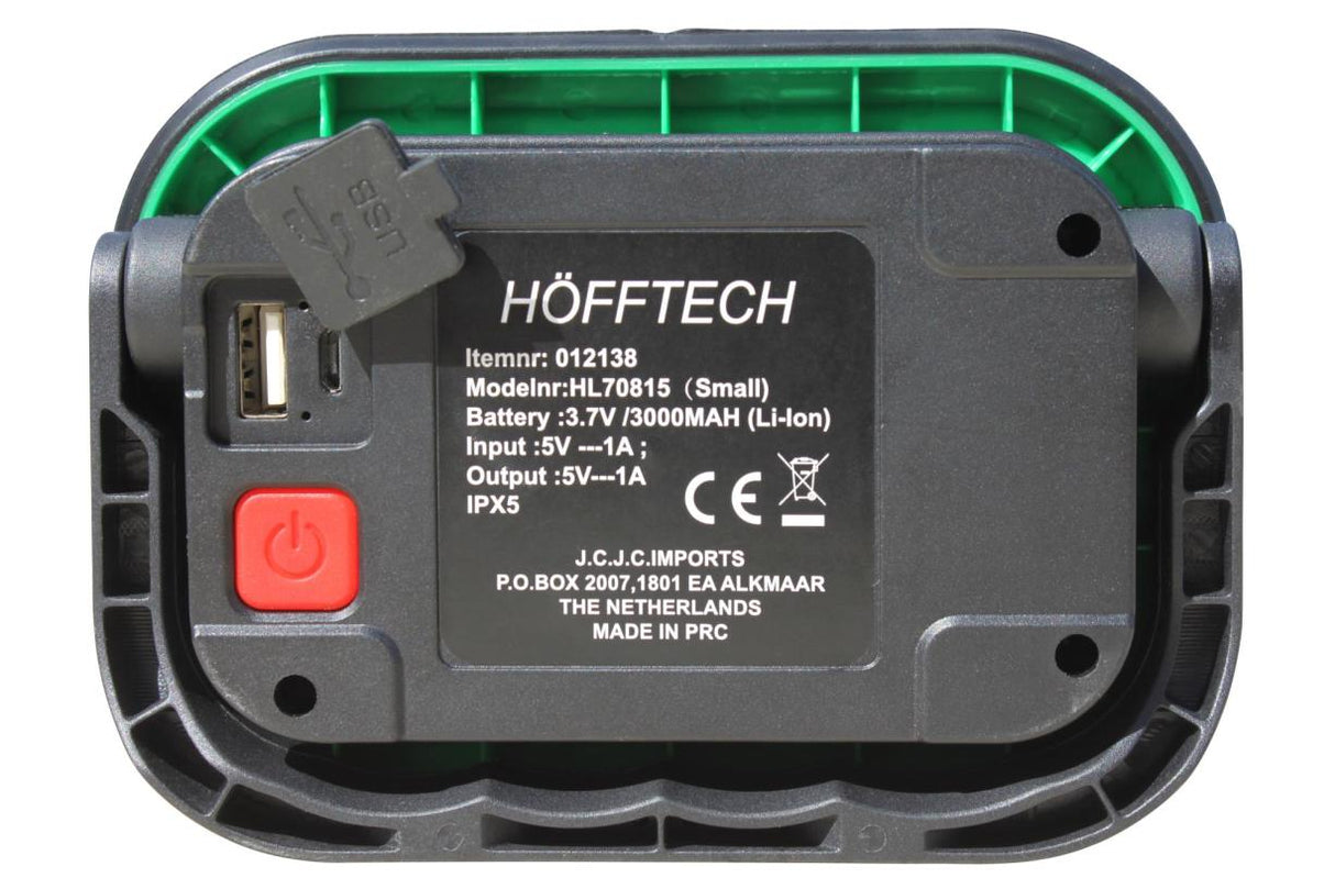 Worklight 10W COB rechargeable + powerbank 3000 mAh