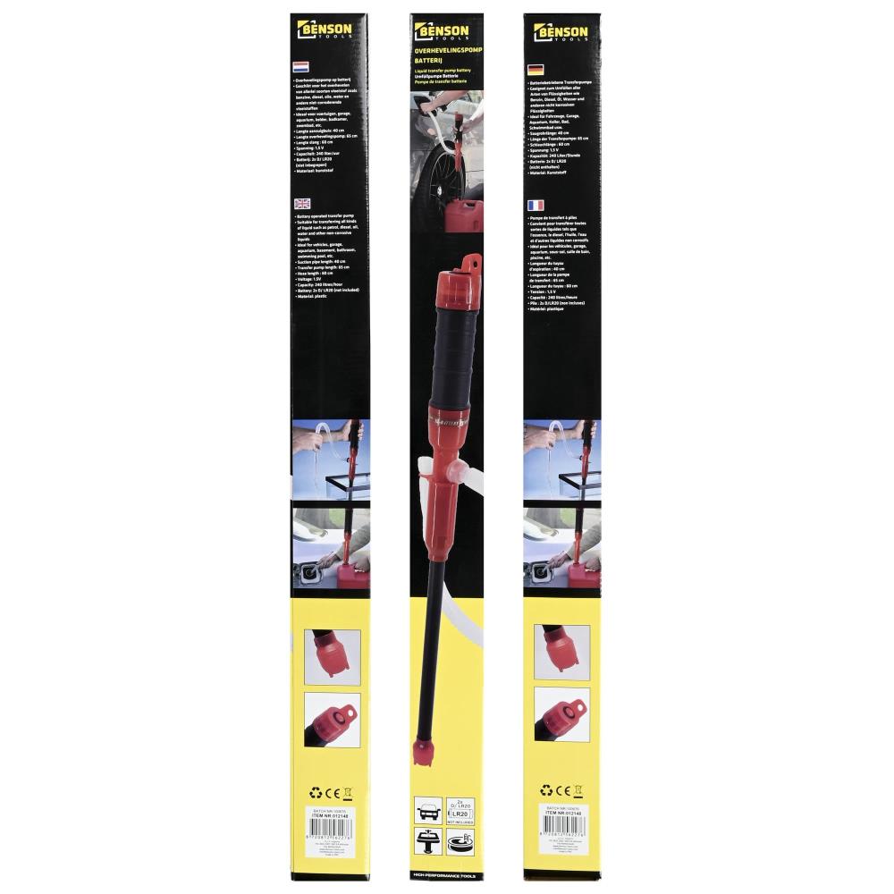 Overhevelingspomp batterij 64.5 cm