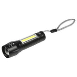 Lampe de poche tactique COB 2-en-1 rechargeable