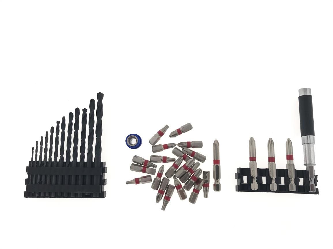 Boor- bitset 38 dlg magnetisch