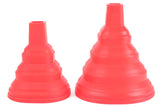 Funnel foldable silicon 2 pcs