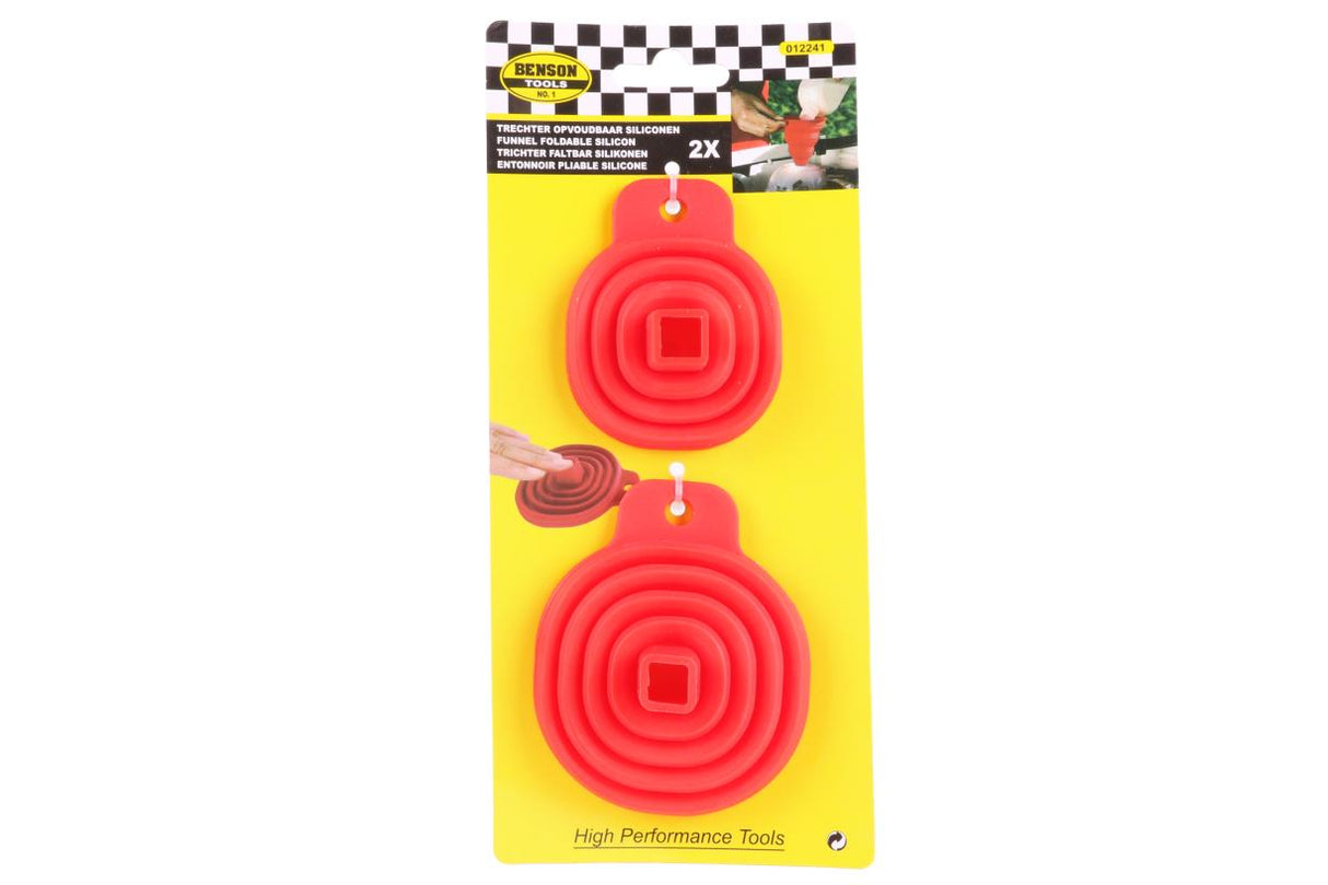 Funnel foldable silicon 2 pcs