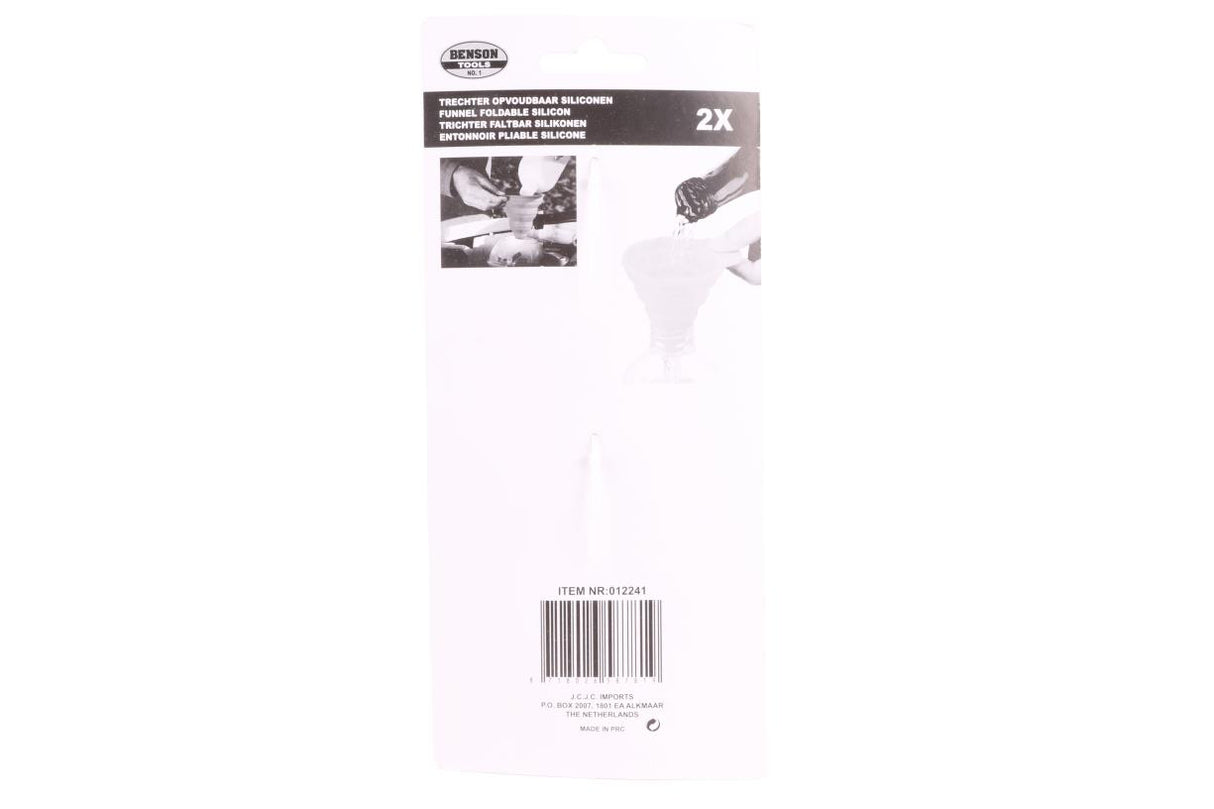 Funnel foldable silicon 2 pcs