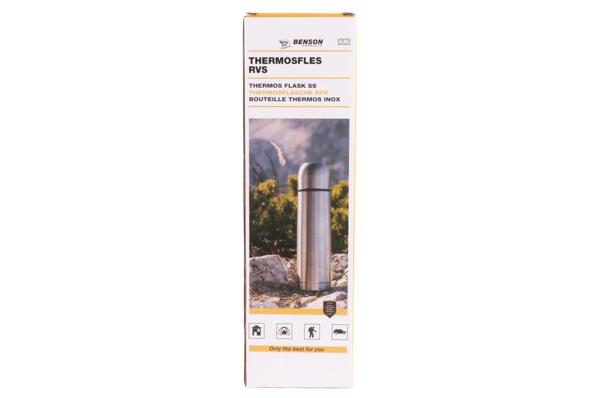 Thermos flask 0.5 ltr SS
