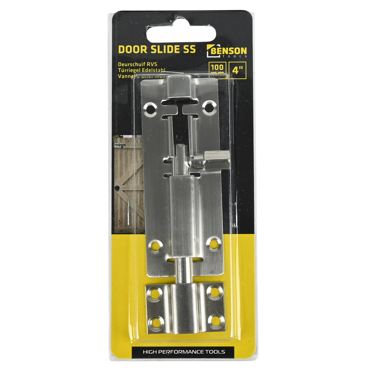 Door slide 4"  100 mm SS