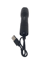 Torch tactical 5W LED + 3W COB 2-in-1 rechargeable