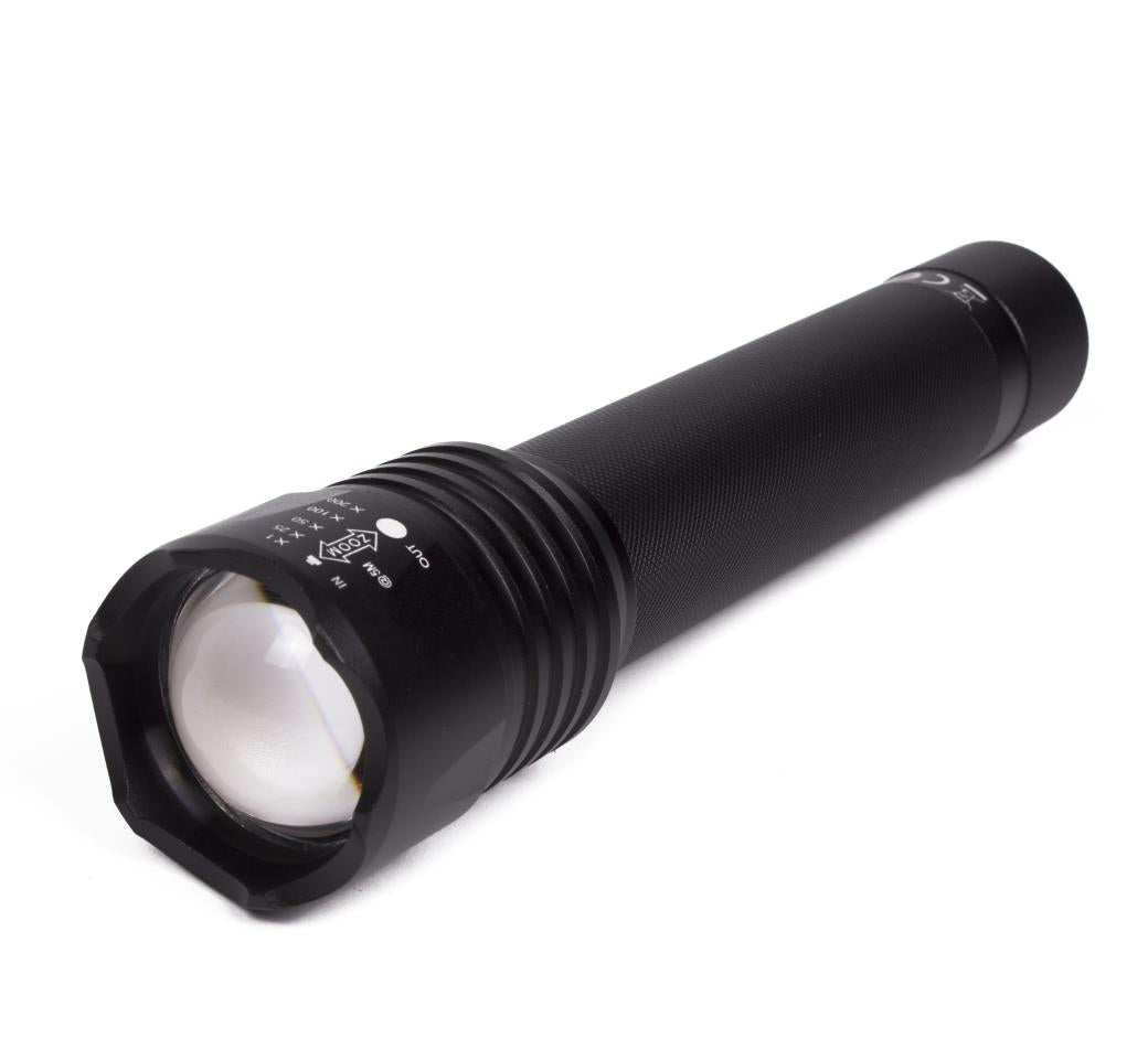 Lampe de poche tactique 10W 1000 lm