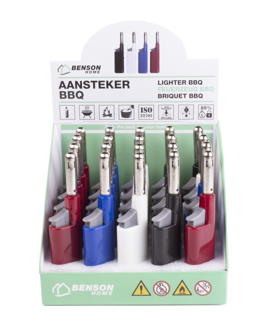 Aansteker BBQ 12,4 cm Seattle mix display