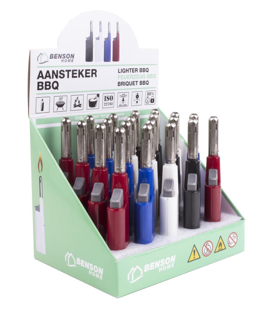 Aansteker BBQ 12,4 cm Seattle mix display