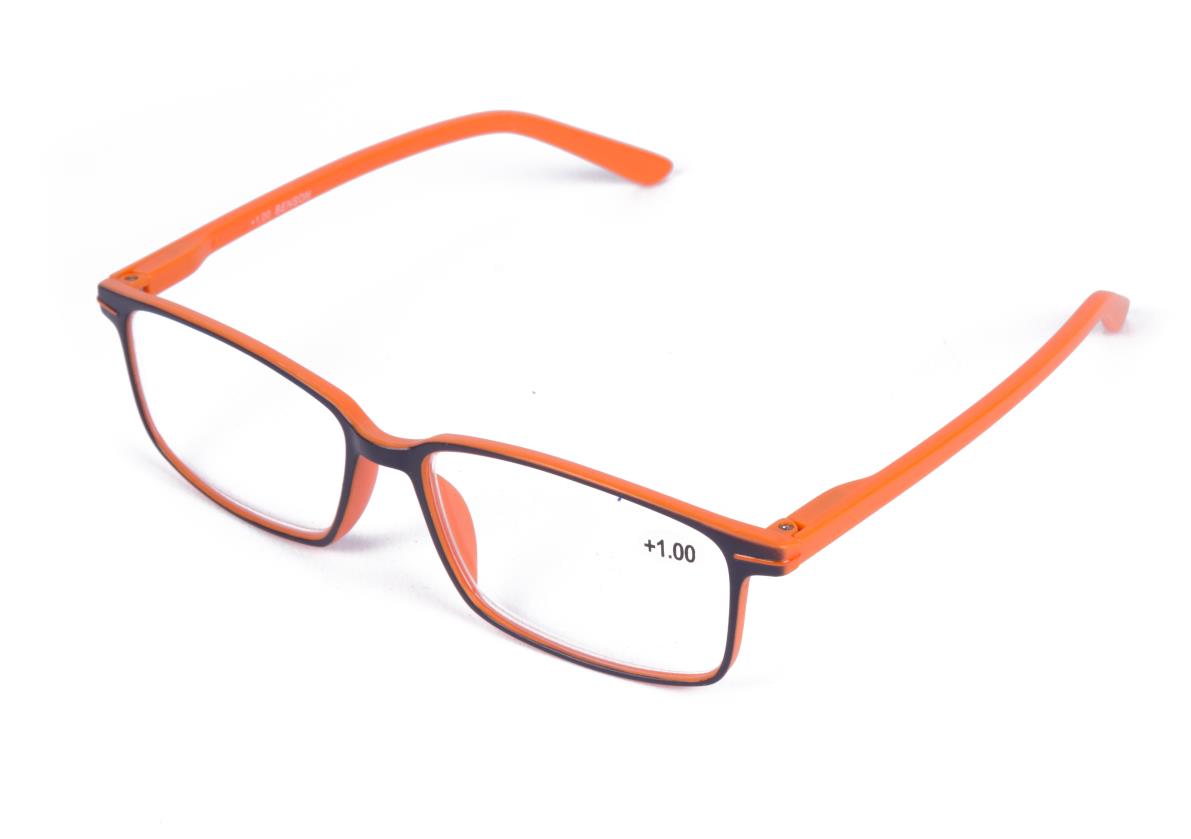 Lesebrille Havana + Etui Mix Display