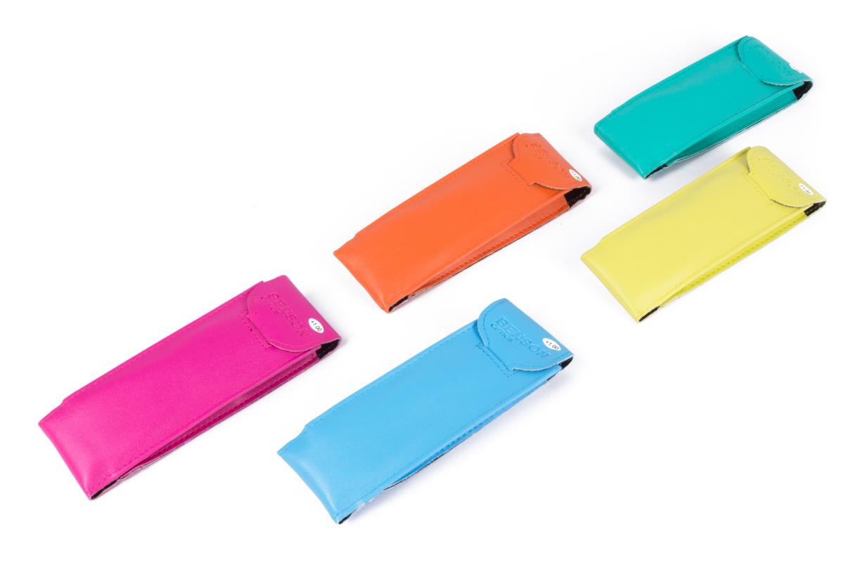 Lesebrille Havana + Etui Mix Display
