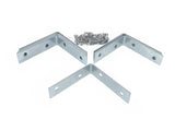 Stoelhoek 8 dlg 60 x 60 x 16 mm