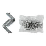 Hardware corner brace 8 pcs 30 x 30 x 30 mm