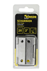 Scharnier 2" 2-tlg Edelstahl