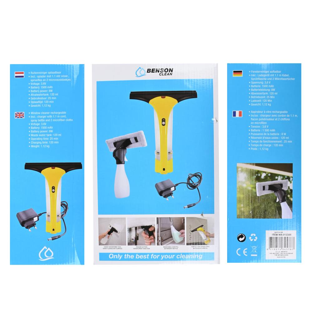Aspirateur à vitre + vaporisateur