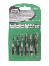 Boor tap set 6 dlg