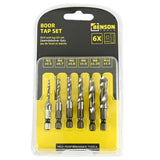 Combination drill and tap bit set 6 pcs