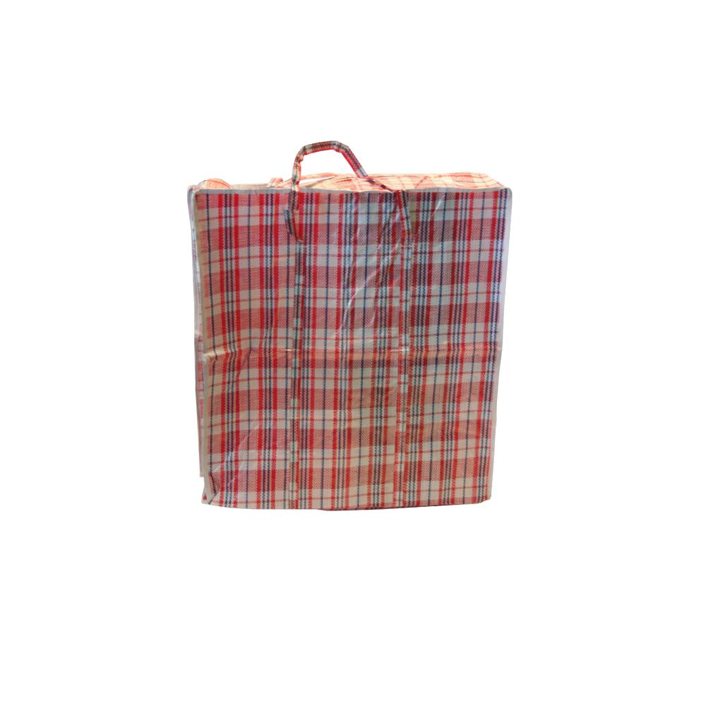 Tas maat S + rits 50 x 48 x 28 cm mix