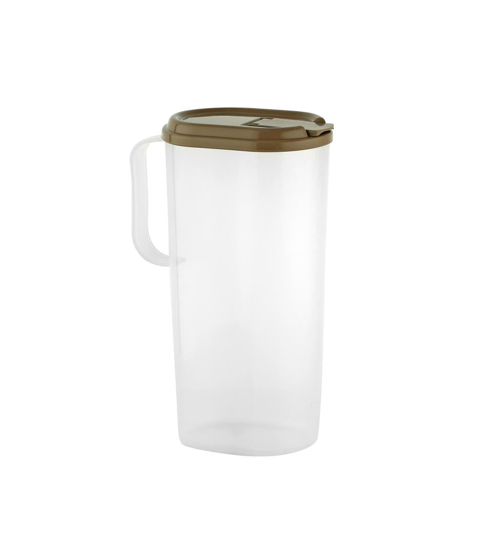 Kan met deksel 1.8 ltr mix